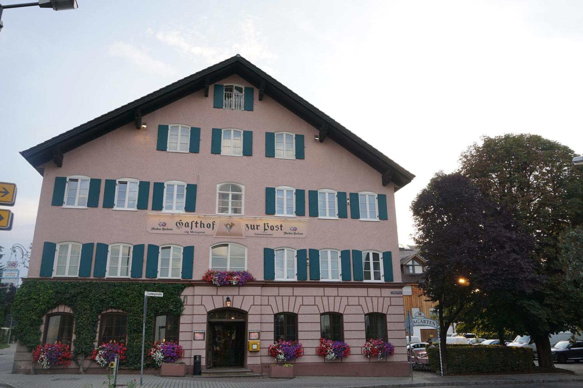 Gasthof Und Metzgerei Zur Post Peißenberg Exterior foto